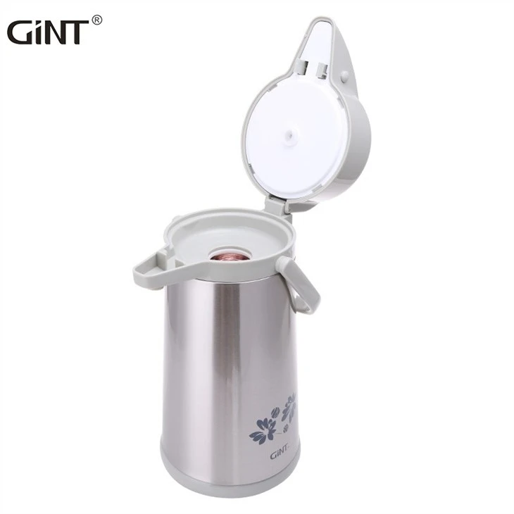 Customized 1.9L 2.2L Vacuum Insulated Air Pot Stainless Steel Water Tea Carafe Jug